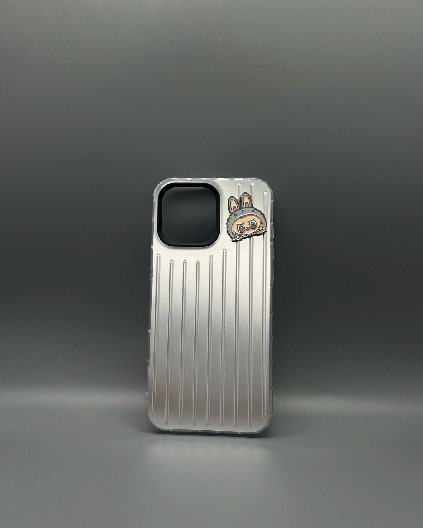 Labubu Head Metal Sticker