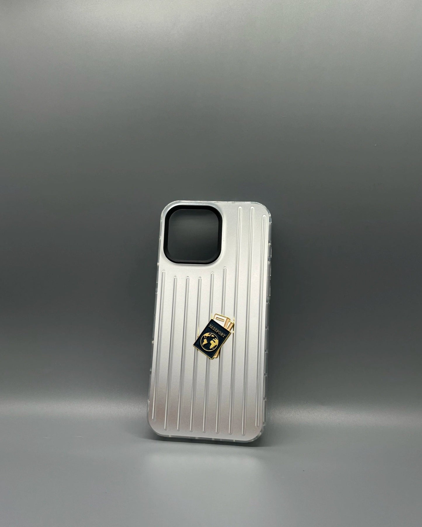 Passport Metal Sticker