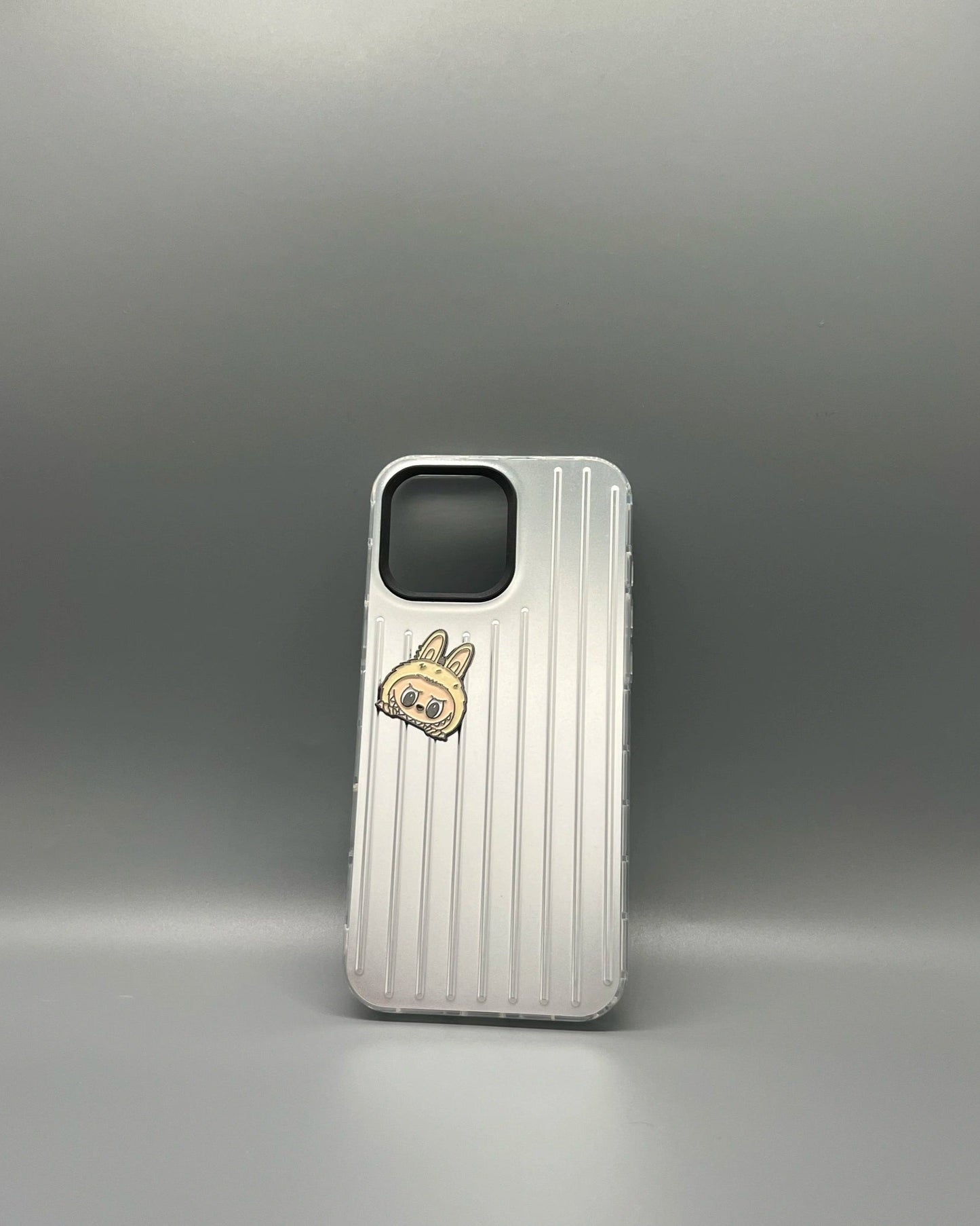 Labubu Head Metal Sticker