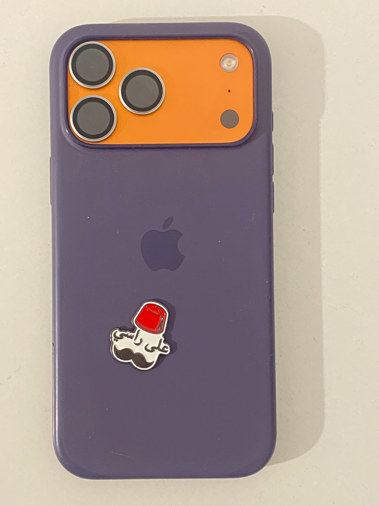 على راسي- Metal Stickers