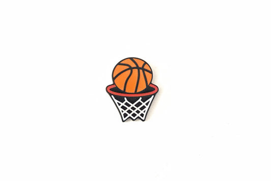 Basketball Metal Sticker