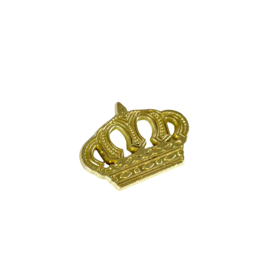 Golden Crown Metal Sticker