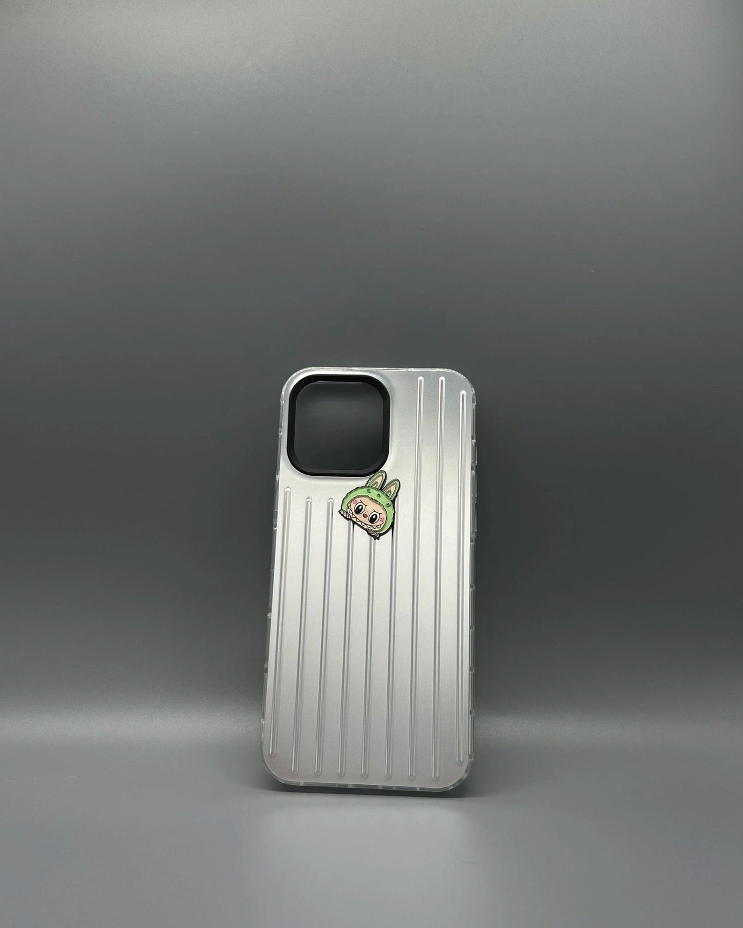 Labubu Head Metal Sticker