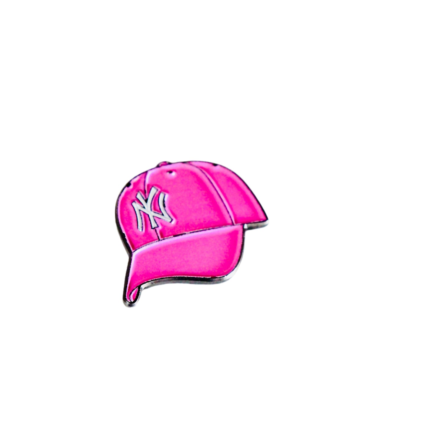 Hat NY Metal Sticker