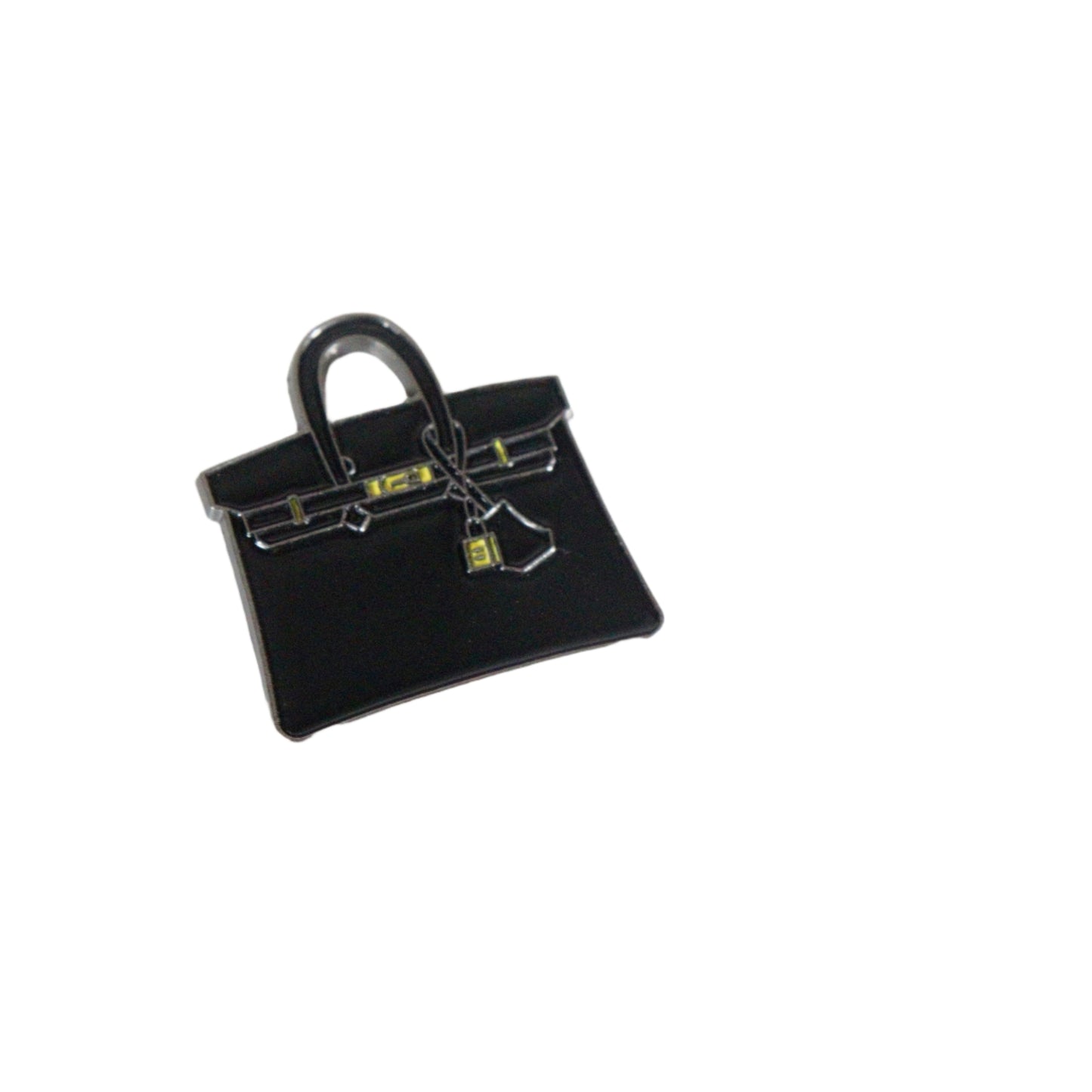 Black Birkin Bag Metal Sticker