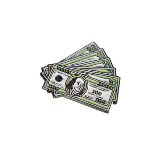 Dollar Metal Sticker