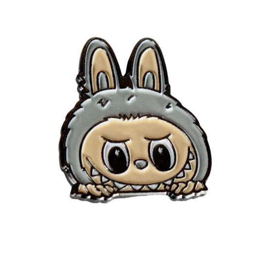 Labubu Head Metal Sticker