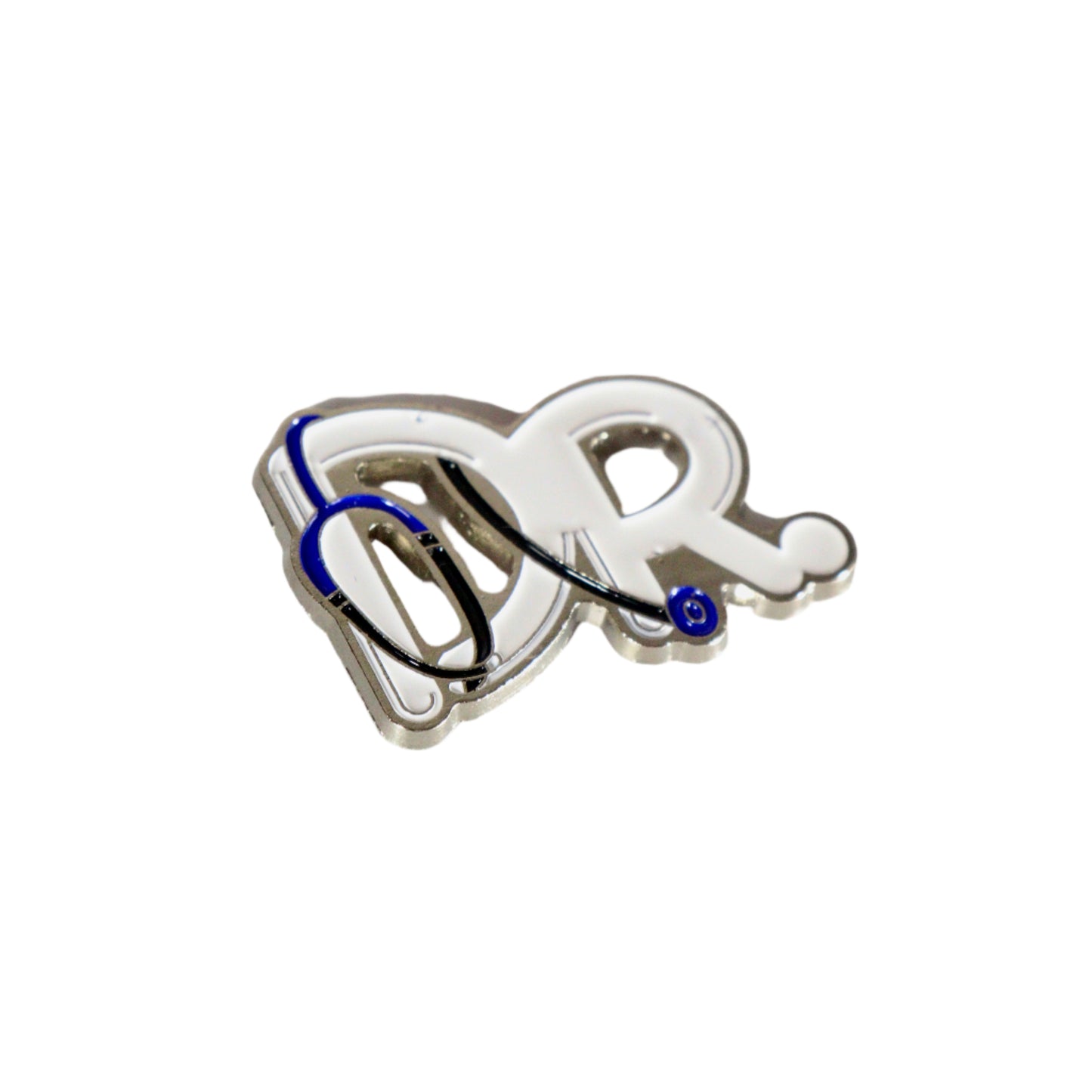 Dr. with Stethoscope Metal Sticker