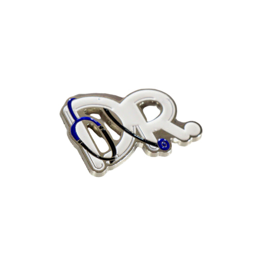 Dr. with Stethoscope Metal Sticker