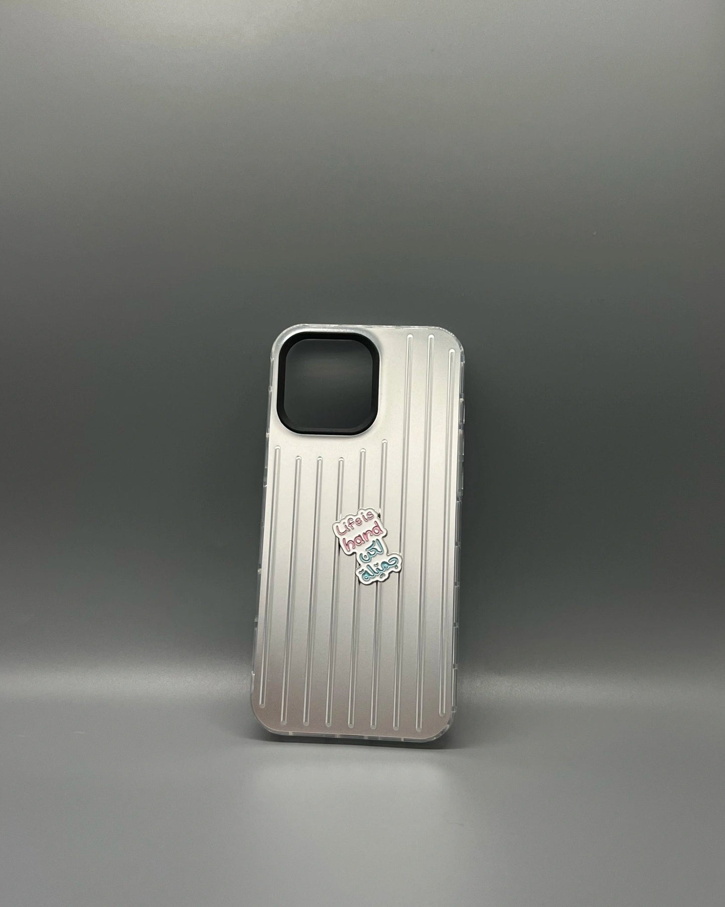 But First, أظافري Metal Sticker