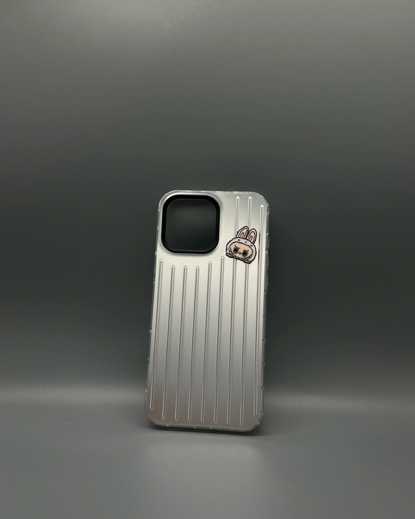 Labubu Head Metal Sticker