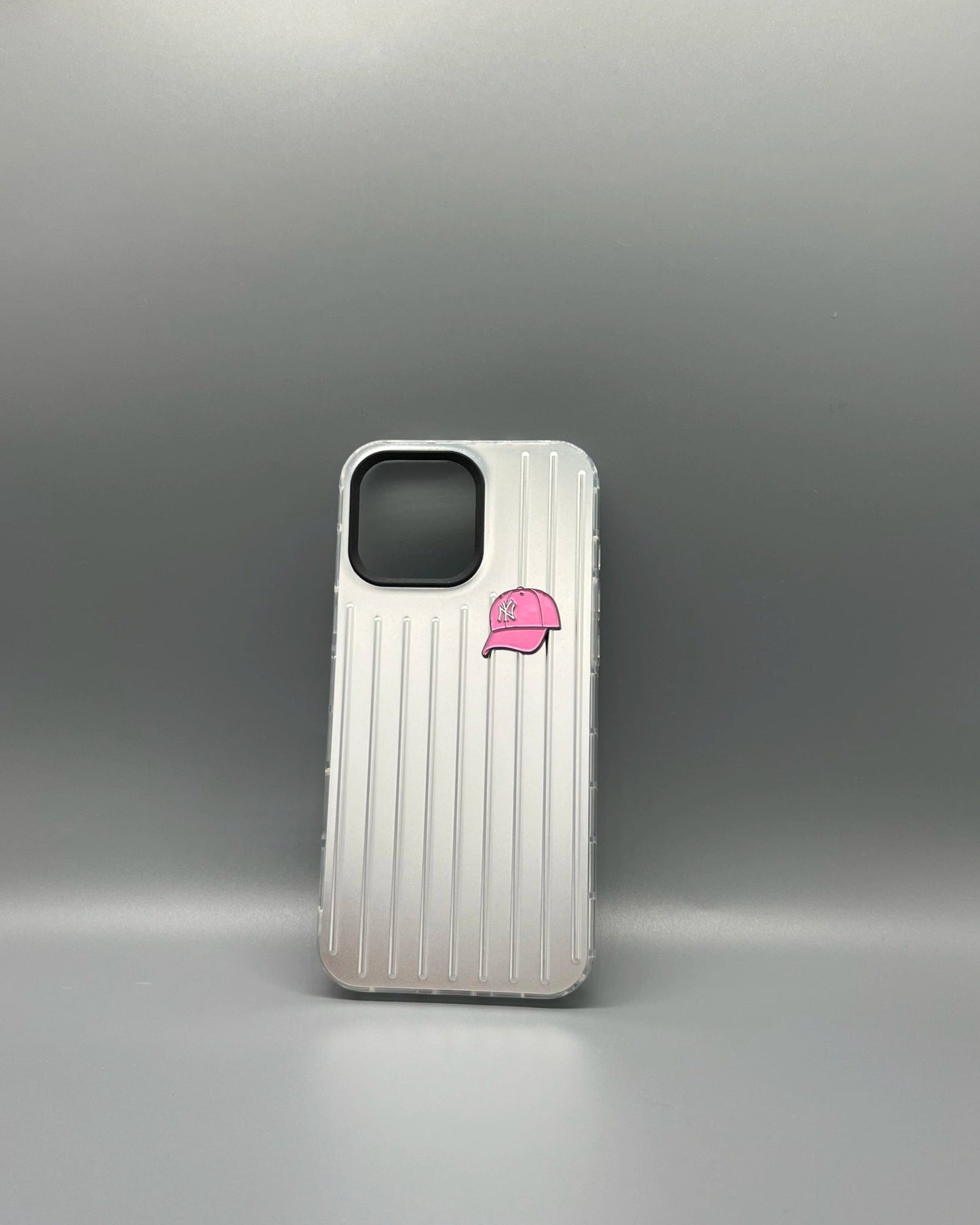 Hat NY Metal Sticker