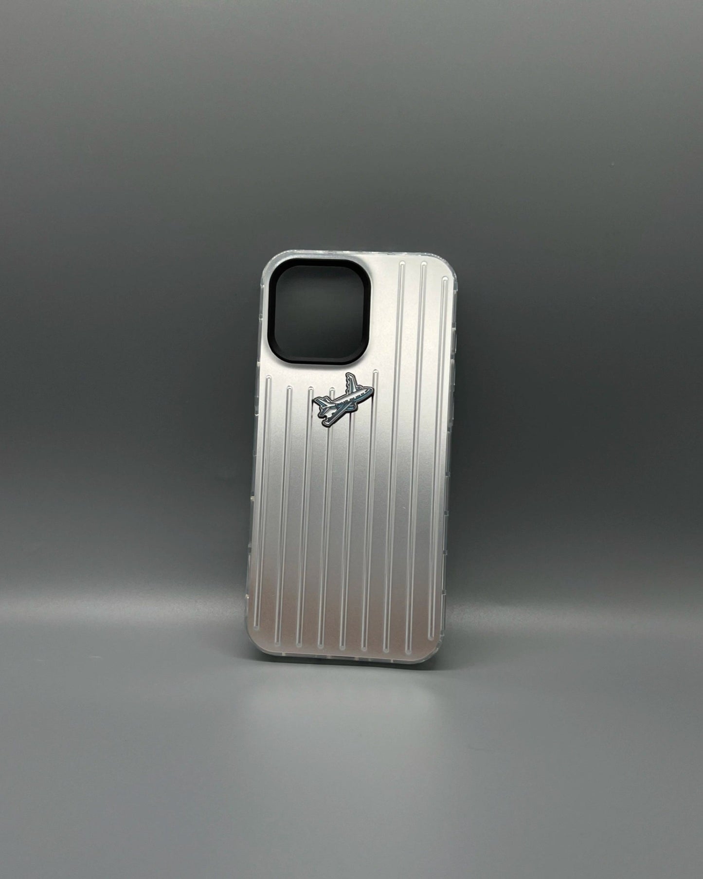 Airplane Metal Sticker